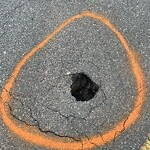 Pothole Repair at 831 Industrial Ave