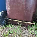 Trash Can - Repair (Brown Can) at 2804 Rodgers St