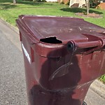 Trash Can - Replacement (Brown Can) at 3204 Shadyside Ln