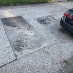 Pothole Repair at 1232 Seaboard Ave