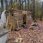 Debris Accumulation - Existing Property at 2203 Elizabeth Harbor Dr