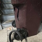 Trash Can - Replacement (Brown Can) at 1905 Foxwood Dr